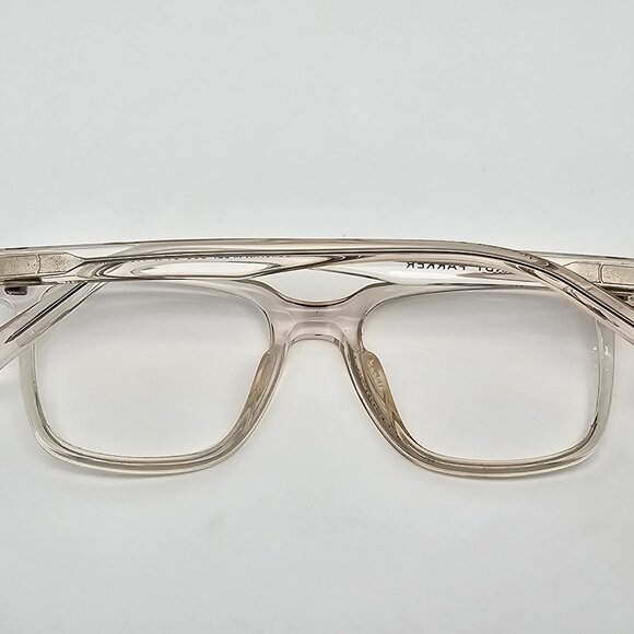 Warby Parker Chamberlain M LBF 500 Crystal Eyeglasses Frame w/ Case 51-17-140 main image 6